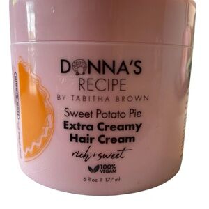 Donna's Recipe Sweet Potato Pie Extra Creamy Hair Cream - 6 Fl Oz